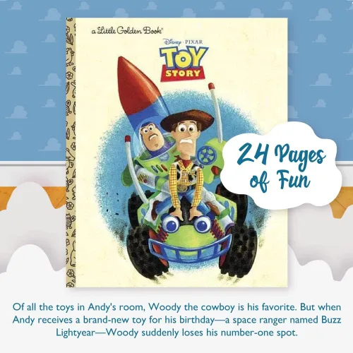 Vista 5 de Disney Toys Story - Conjunto de pijama de algodón de 2 piezas con libro