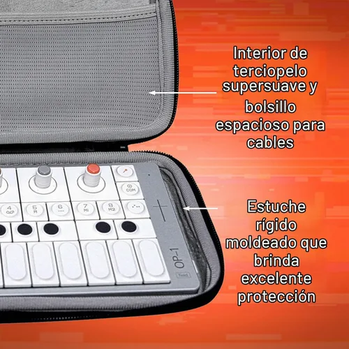 Vista 3 de ANALOG CASES Estuche OP-1 Field/OP-XY/OP-1 - Carcasa compacta GLIDE