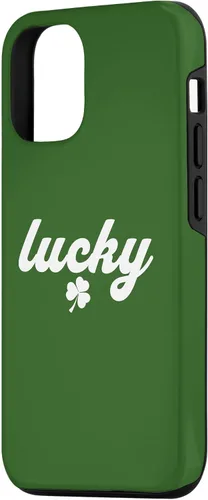 Vista 2 de Funda para iPhone 15 Lucky Clover Día de San Patricio