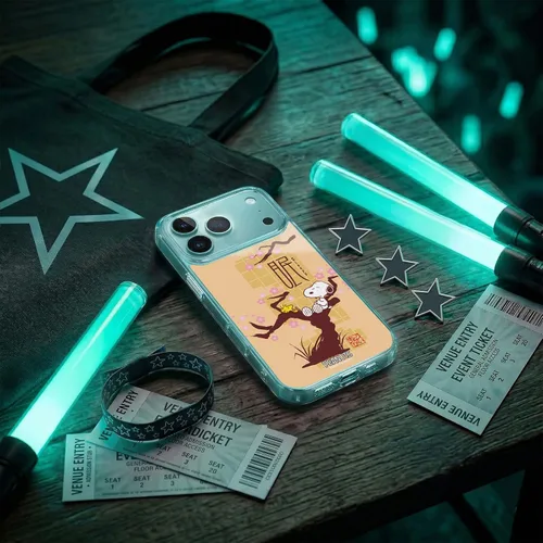 Vista 475 de Carcasa de gel para iPhone 7 Plus/iPhone 8 Plus, diseño de Snoopy Oriental de Peanuts, Badges