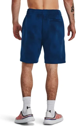 Vista 4 de Under Armour Pantalones cortos Rival con estampado de vellón para hombre