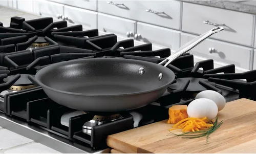 Vista 2 de Cuisinart Chef's Classic - Sartén abierta antiadherente de 10 pulgadas de anodizado duro