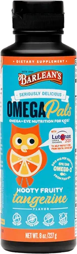Vista 8 de Barlean's Lemonade Omega Pals - Aceite de pescado Omega-3 para niños, 540