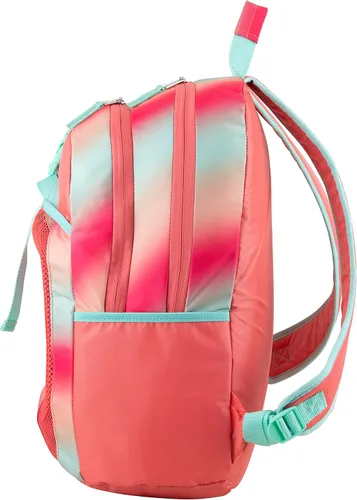 Vista 4 de FUEL Combo de mochila con lonchera 18 pulgadas, de lujo, dos compartimentos, resistente al agua, con bolsillos laterales para botella de agua