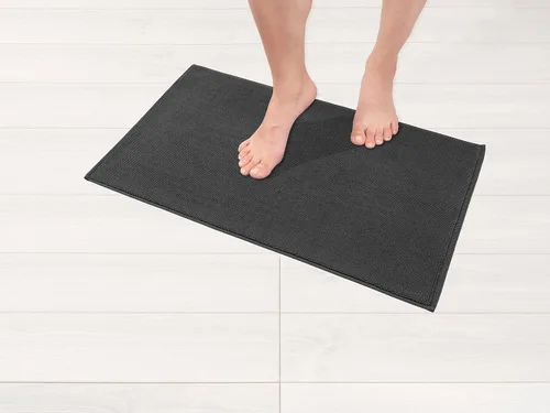 Vista 27 de American Soft Linen - Alfombra de baño antideslizante, 100% de algodón, 17 x 24 pulgadas, alfombras de baño lavables, tapetes peludos, color beige