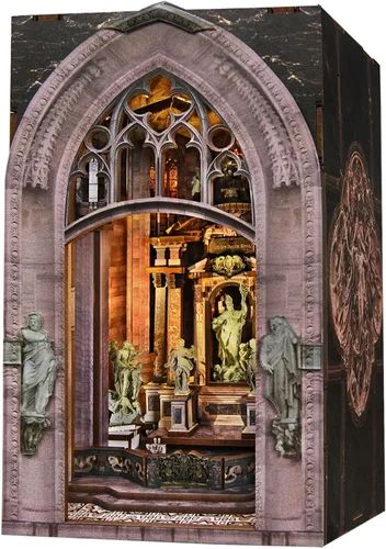 Vista 13 de Kit de rincón de libros de la basílica de Notre-Dame, casa en Duomo Di Mliano
