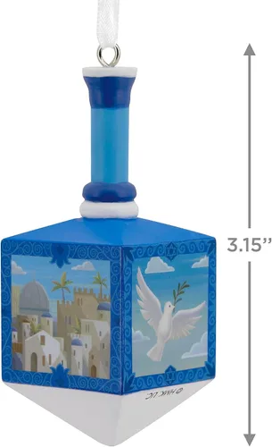 Vista 4 de Hallmark Adorno de Hanukkah Dreidel