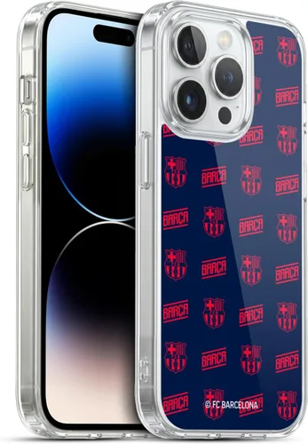 Vista 254 de Head Case Designs Funda de gel suave con licencia oficial del FC Barcelona Barca Crest Graphics [protección de grado militar] compatible con Apple