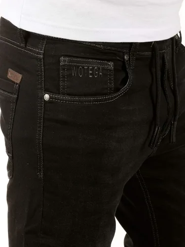 Vista 4 de WOTEGA Pantalones deportivos para hombre en jeans Look Noah Slim