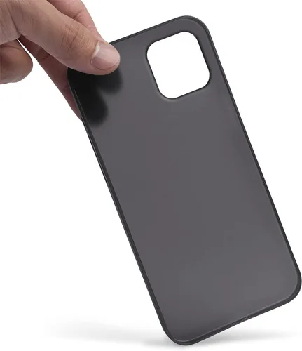 Vista 4 de totallee Funda delgada para iPhone 13, la más delgada y minimalista para Apple iPhone 13 (2021) (negro escarchado)
