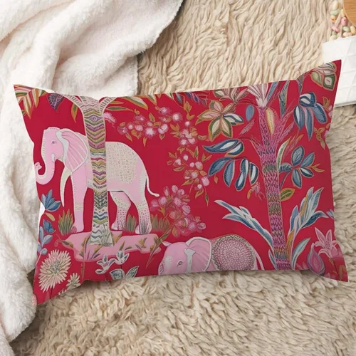 Vista 20 de ArogGeld Funda de cojín lumbar asiática de estilo chinoiserie, de lino marrón, pájaro y flor, funda de almohada asiática para sala de estar, A-6