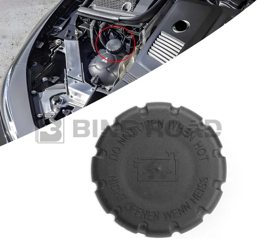 Vista 7 de Tapa de tanque de expansión de depósito de refrigerante de radiador tipo atornillable compatible con Mercedes-Benz C E S CLA SLK GLA GLE Class