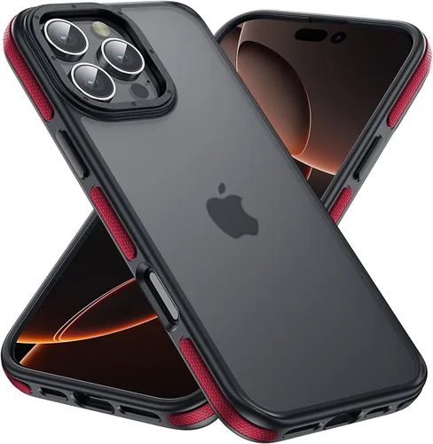 Vista 110 de Yriklso 3 en 1 Funda Magnética Fuerte para iPhone Air, 1X Protector de Pantalla + 1X Protector de Lente de Cámara, Cubierta Protectora a Prueba