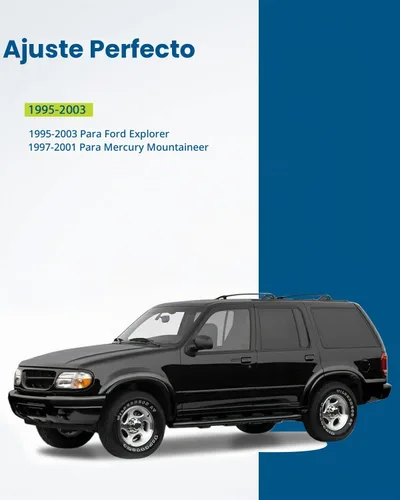 Vista 2 de LUJUNTEC Manija de puerta interior exterior para Ford para Explorer 1995