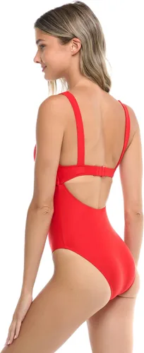 Vista 3 de Body Glove Bañador de una pieza liso Smoothies Eli para mujer con escote en V
