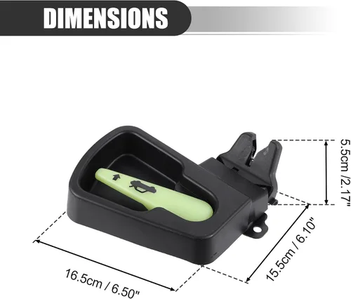 Vista 5 de Motoforti Motor del actuador de la cerradura del pestillo del maletero del portón trasero, cerradura del equipaje de la puerta trasera, para Toyota