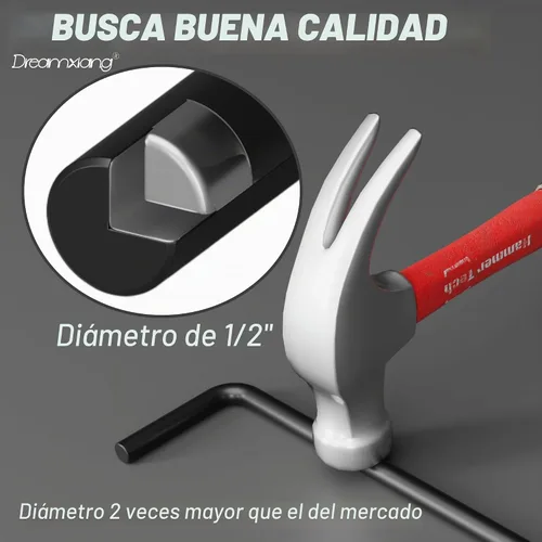 Vista 6 de Perno de caña de servicio pesado de 12 pulgadas, varilla de caída de puerta, herraje extra grueso, pestillo de suelo para cercas de madera, PVC