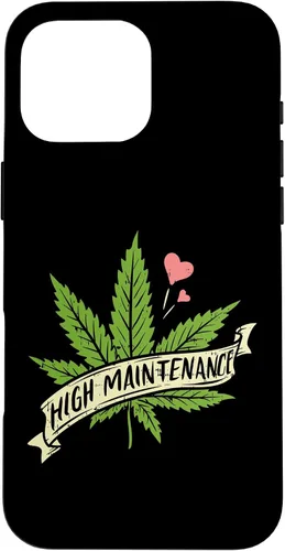 Vista 19 de High Maintenance Weed Cannabis Pocket 420 THC Stoner Gift Case for iPhone 17