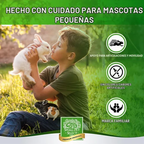 Vista 3 de Small Pet Select Suplemento de apoyo para la movilidad articular, conejos