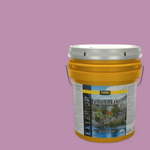 Vista 146 de Rodda Paint CASCADIA ZERO - Pintura plana e imprimación para interiores en uno, cuarto de galón, rosa Mullen