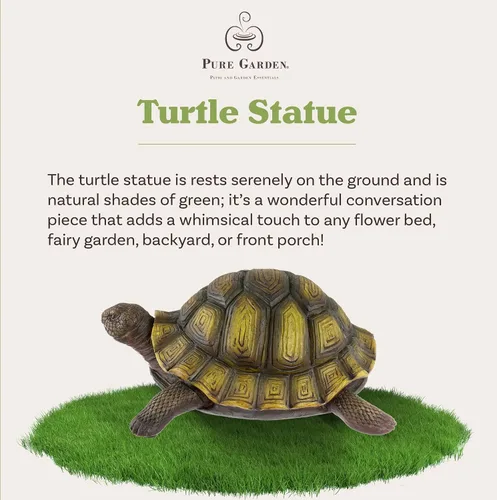 Vista 3 de Pure Garden - Escultura de recuerdo para tumbas para honrar a una mascota apreciada. Escultura de perro durmiendo, ángel, figurilla en piedra.