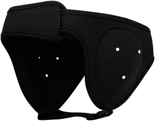 Vista 2 de TMA Protectores de oídos para grappling, BJJ y lucha, neopreno acolchado para entrenamiento de boxeo, combate, artes marciales con correa ajustable