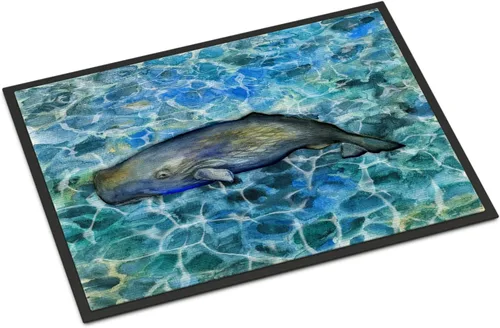 Vista 44 de Caroline's Treasures BB5366MAT - Tapete para puerta delantera de 18 x 27 pulgadas, para interiores y exteriores, antideslizante, lavable, de pelo
