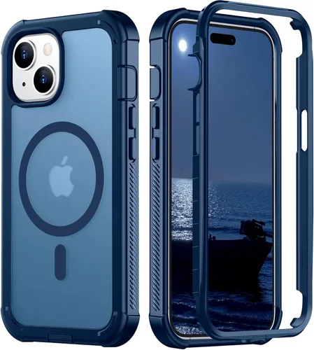 Vista 12 de Red2Fire Funda para iPhone 13, [Cuerpo Completo 360] [Protección de Servicio Pesado] con Protector de Pantalla Integrado Resistente Robusto 12 Pies