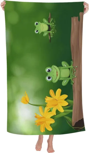 Vista 18 de Dujiea Toalla de playa de microfibra, toallas de baño grandes con diseño floral de caballo 3D para mujeres y hombres, toallas de baño de secado