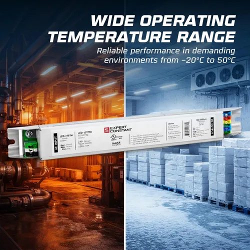 Vista 7 de OHLECTRIC Reemplazo de 30 vatios para OTi30/120-277/1A0 DIM-1 L - Controlador LED lineal programable de corriente constante regulable -120-277