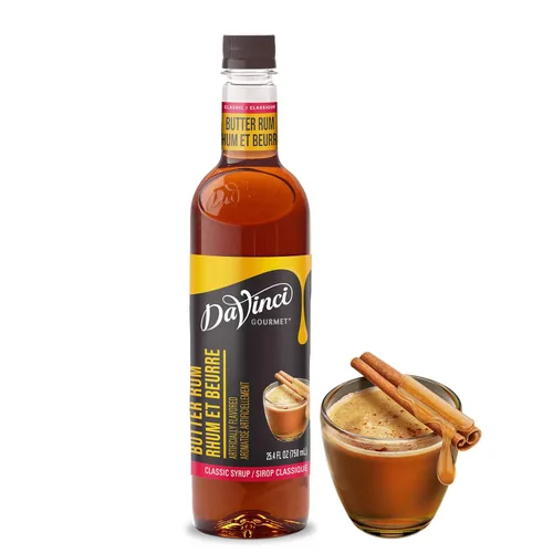 Vista 90 de DaVinci Gourmet Jarabe de azúcar de caña, botella de 25.4 fl oz (paquete de 2)