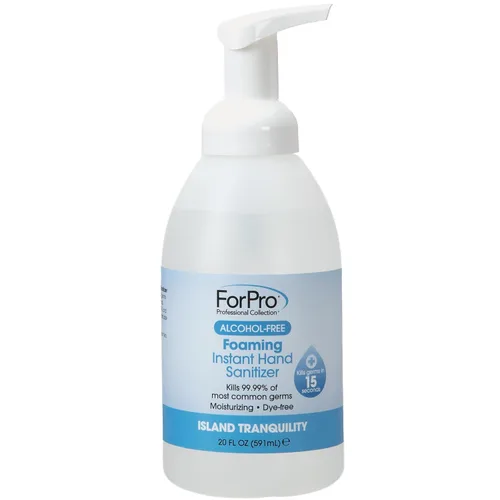 Vista 32 de ForPro - Desinfectante instantáneo de manos espumoso sin alcohol, hidratante y sin colorantes, aroma a menta y pepino, 1.7 onzas líquidas