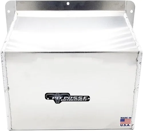 Vista 5 de Pit Posse PP2695 cubeta para luz de trailer con hueco; para trailer de carga cerrado, para auto de competición de NHRA, de aluminio