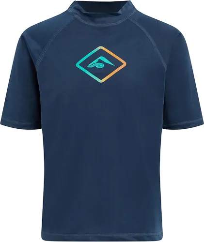 Vista 39 de Kanu Surf Boys Haywire UPF 50+ Sun Protective Rashguard Swim Shirt Estrellas Alaska Blue