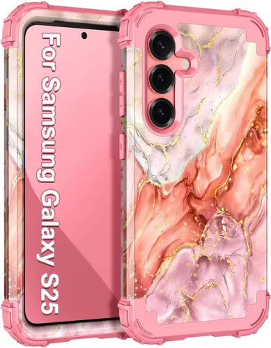 Vista 15 de Casetego Funda para Galaxy A16 5G, Tres Capas de Alta Resistencia Robusta a Prueba de Golpes, Protección Completa Rugosa de PC Duro + Parachoques