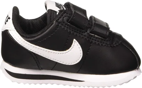 Vista 6 de Nike - Tenis Cortez Basic SL para niño, color blanco y negro
