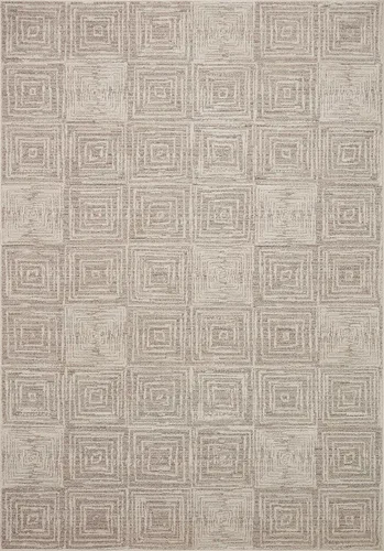 Vista 3 de Loloi Darby - Alfombra decorativa de 2 pies y 7 pulgadas x 4 pies DAR-05 Approx. 3x4 Entryway Kitchen, Contemporary, Sophisticated, Cozy