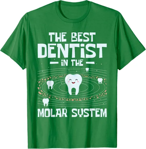 Vista 3 de El mejor dentista - Molar Teeth Dental Odontología DDS Camiseta Negro