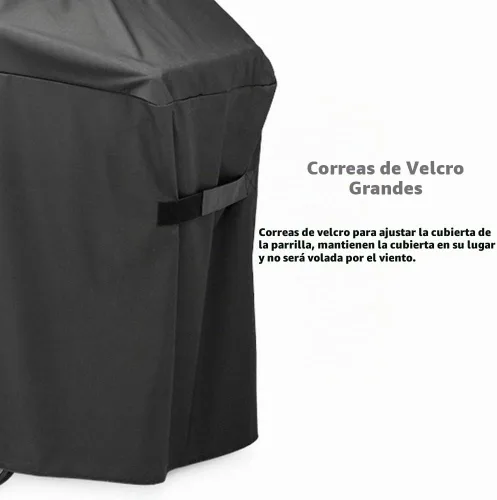 Vista 5 de MissGrill 7130 Cubierta para Parrilla Compatible con Parrilla Weber Genesis II de 3 Quemadores y Parrillas Genesis 300 Series (Comparado con 7130)