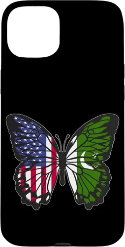 Vista 9 de Pakistani Roots USA Pakistan Mix Butterfly Pakistan Heritage Case for iPhone 17