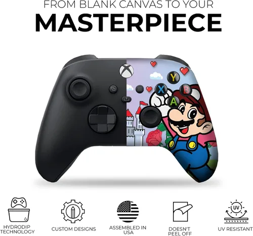 Vista 3 de DreamController Controlador inalámbrico original Xbox Edición especial personalizado compatible con Xbox One SX, Xbox Series XS y Windows 10