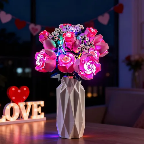 Vista 20 de Kit de iluminación LED Briksmax para árbol bonsái – Compatible con el modelo de bloques de construcción Lego 10281 – no incluye el set de Lego
