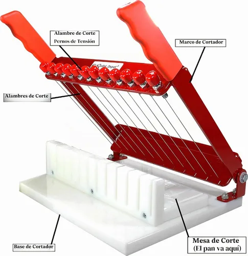 Vista 6 de R.E.D. Cortador de jabón – Corta con precisión y precisión barras de 11 x 1 pulgada – Fabricado en los Estados Unidos