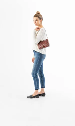Vista 5 de BRAHMIN Cosmo Melbourne Lorelei rosa, rosado, (Pink Cosmo)