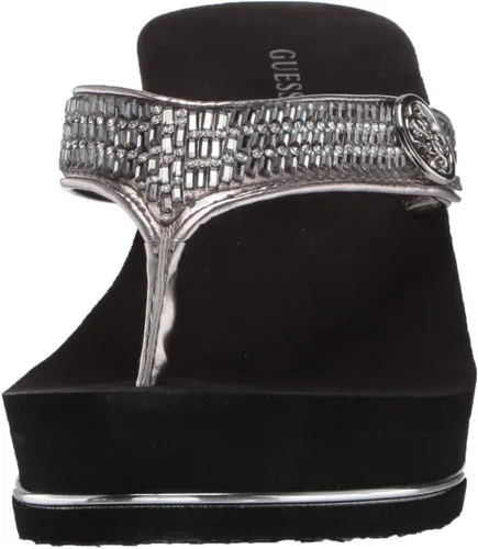 Vista 2 de GUESS Sandalias de cuña Sarraly para mujer