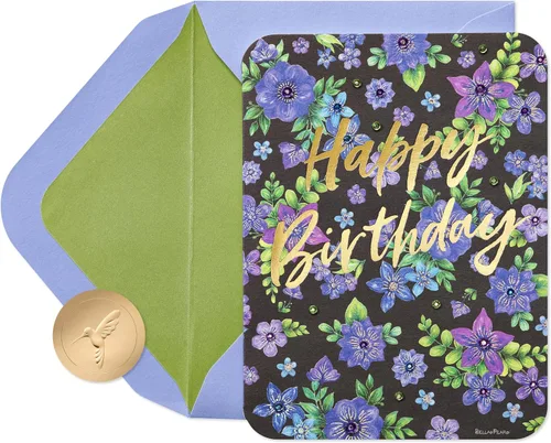 Vista 7 de Papyrus - Tarjeta de cumpleaños para ella - Diseñada por Bella Pilar (Siempre impresionante)