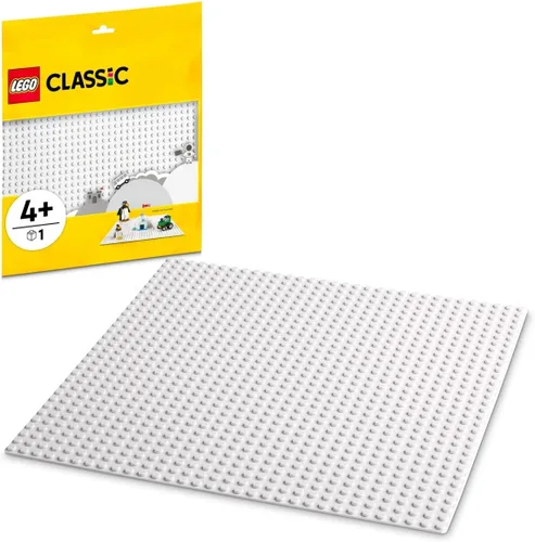 Vista 5 de Lego Classic Set: 10698 Caja de bloques de construcción grande, placas de construcción verdes y azules, placa de construcción blanca y 30403