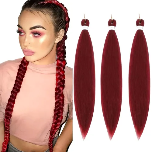 Vista 26 de Firstcyh Hair Cabello trenzado preestirado de 12 pulgadas, cabello trenzado 1B para mujeres negras, 8 paquetes de cabello trenzado bohemio