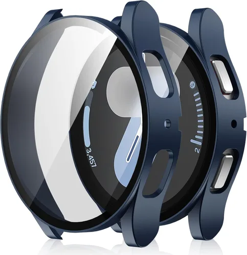 Vista 24 de Amizee Paquete de 2 fundas protectoras de pantalla compatibles con Samsung Galaxy Watch Ultra (2025/2024) de 1.772 pulgadas, con protector de negro