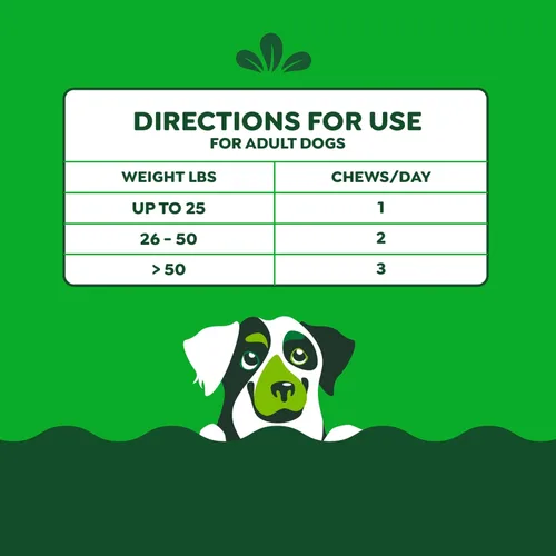 Vista 8 de Greenies Suplementos masticables calmantes para perros sabor a pollo, 7.3 oz. Contenedor de 40